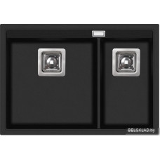 Кухонная мойка Aquasanita Delicia SQD150AW (black metallic 601)