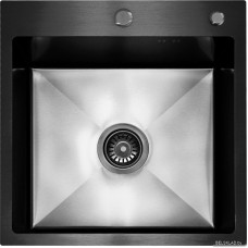 Кухонная мойка Blantek FS-5050B Nano black ECO (+501F40-B)