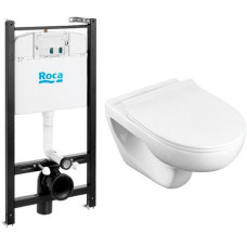 Унитаз подвесной Roca Victoria Pack 893105010