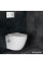 Унитаз подвесной Roxen Antares Bidet в комплекте с инсталляцией StounFix Slim 6 в 1 962866 (кнопка: белое стекло)