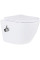 Унитаз подвесной Roxen Antares Bidet в комплекте с инсталляцией StounFix Dual Fresh 6 в 1 968424 (кнопка: сатин)
