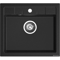 Кухонная мойка GranFest Quadro 561 (черный)