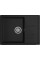 Кухонная мойка GranFest Quadro 650L (черный)