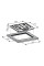 Варочная панель Weissgauff HGG 640 WG Nano Glass