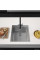 Кухонная мойка ARFEKA Eco AR 500*500 Satin Decor Millet Grains