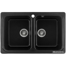 Кухонная мойка Gerhans C02 (оникс)