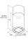 Кухонная вытяжка Jetair Pipe Island WH/A/43 (PRF0099305)