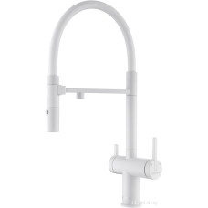 Смеситель Paulmark Gravity Gr213888-WH (белый/белый матовый)