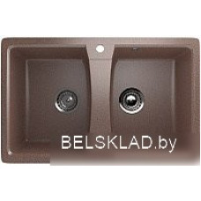 Кухонная мойка Ulgran U-402 (307 терракотовый)