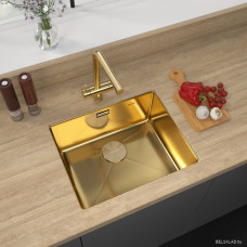 Кухонная мойка ZorG ZRN 4555 Premium PVD Gold