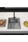 Кухонная мойка ARFEKA Eco AR 500*500 Satin Decor Volcanic Rock