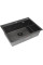 Кухонная мойка ARFEKA ECO AR 700*500 BLACK PVD NANO DECOR VOLCANIC ROCK