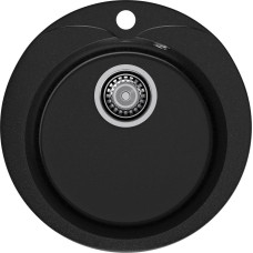 Кухонная мойка GranFest Rondo 480 (черный)