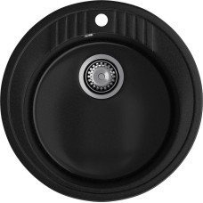 Кухонная мойка GranFest Rondo 520 (черный)