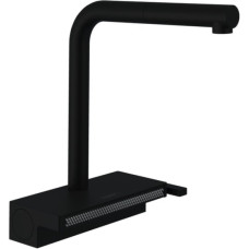 Смеситель Hansgrohe Aquno Select M81 73830670 (матовый черный)