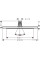 Верхний душ Hansgrohe Croma 280 1jet 26220000