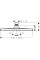 Верхний душ Hansgrohe Crometta E 240 1jet EcoSmart 26727000