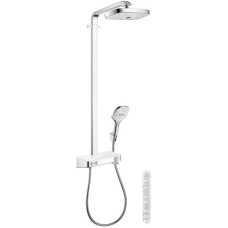 Душевая система Hansgrohe Raindance Select E 300 2jet 27283400 (белый/хром)