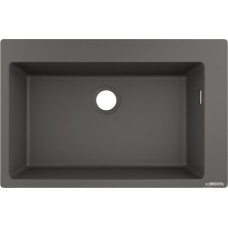 Кухонная мойка Hansgrohe S51 S510-F660 Zlewozmywak nablatowy 660 43313290 (каменный серый)