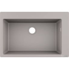 Кухонная мойка Hansgrohe S51 S510-F660 Zlewozmywak nablatowy 660 43313380 (серый бетон)
