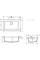 Кухонная мойка Hansgrohe S51 S510-F660 Zlewozmywak nablatowy 660 43313380 (серый бетон)