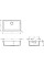 Кухонная мойка Hansgrohe S51 S510-U660 Zlewozmywak podblatowy 660 43432380 (серый бетон)