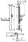 Душевая штанга Hansgrohe Unica 27640000 (хром)
