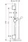 Душевая штанга Hansgrohe Unica 28631670 (черный)