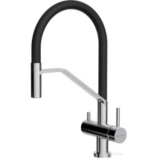 Смеситель Omoikiri Akeno C-BL (хром/черный)