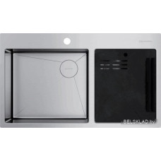 Кухонная мойка Omoikiri Akisame 86-2 Side in (нержавеющая сталь)