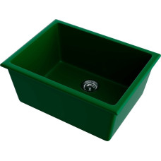 Кухонная мойка Omoikiri Okinoshima 61-U/I-RG (royal green)