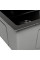 Кухонная мойка ARFEKA ECO AR 450*500 BLACK PVD NANO DECOR MILLET GRAINS