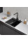 Кухонная мойка ARFEKA Eco AR мойка 450*500, коландер G, дозатор Black Decor Millet