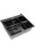 Кухонная мойка ARFEKA ECO AR мойка 600*500, коландер, дозатор BLACK DECOR MILLET GRAINS