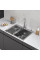 Кухонная мойка ARFEKA Eco AR мойка 600*500, коландер G, дозатор Satin Decor Volcanic