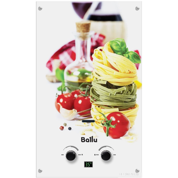 Газовая колонка Ballu GWH 10 Fiery Glass Pasta Газовая колонка Ballu GWH 10 Fiery Glass Pasta