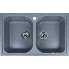 Кухонная мойка Granrus GR-785 W (темно-серый)