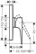 Смеситель Hansgrohe Metropol 32565340 (черный хром)