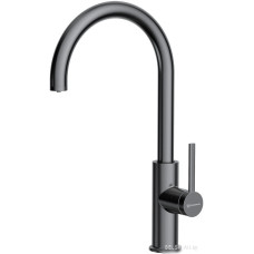 Смеситель Omoikiri Okawa 2 Plus-GM (вороненая сталь)