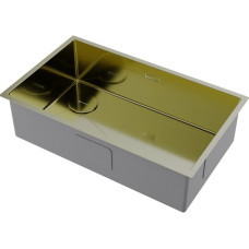 Кухонная мойка Omoikiri Taki 74-U/IF-L Side LG 4997472 (светлое золото)