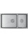 Кухонная мойка Paulmark Aller 78/2S UNI PM527844-BS