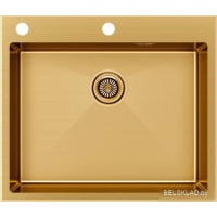 Кухонная мойка Paulmark Kroner-edge 59 PM775951-BG (золото/брашированное золото)
