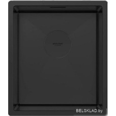 Кухонная мойка Paulmark Next 38 UNI PM213844-MBN (черный/черный матовый)