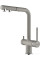 Смеситель Paulmark Serpentine SE213222-GRS (серый/серый дым)