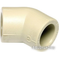 Wavin Ekoplastik Угольник ПП 32х45° [SKO03245XX]