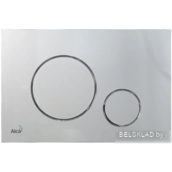Панель смыва Alcaplast M672 (хром матовый) Панель смыва Alcaplast M672 (хром матовый)