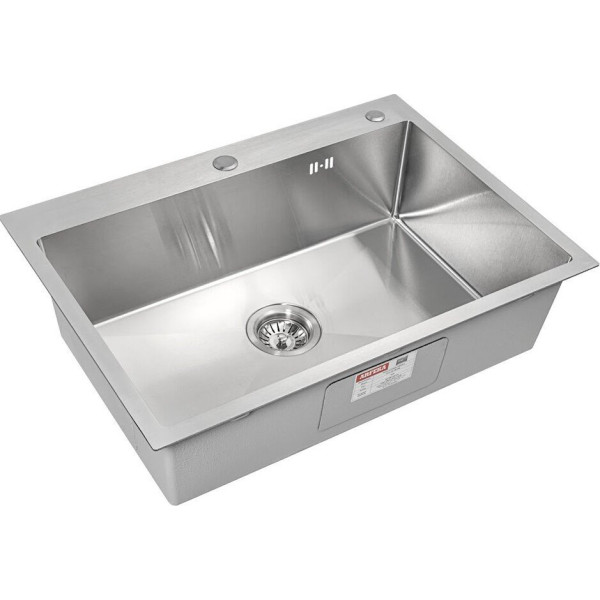 Кухонная мойка ARFEKA ECO AR 700*500 SATIN Кухонная мойка ARFEKA ECO AR 700*500 SATIN