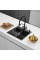 Кухонная мойка ARFEKA ECO AR мойка 500*500, коландер, дозатор BLACK DECOR VOLCANIC ROCK