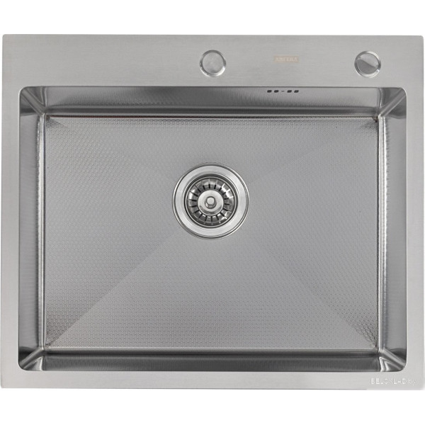 Кухонная мойка ARFEKA Eco AR мойка 600*500, коландер G, дозатор Satin Decor Кухонная мойка ARFEKA Eco AR мойка 600*500, коландер G, дозатор Satin Decor