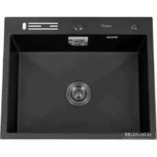 Кухонная мойка Diadonna DS5060BL (с сифоном)